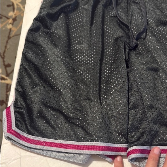 Nike Gray  and Pink Athletic Shorts Lightweight Mesh - Picture 4 of 7
